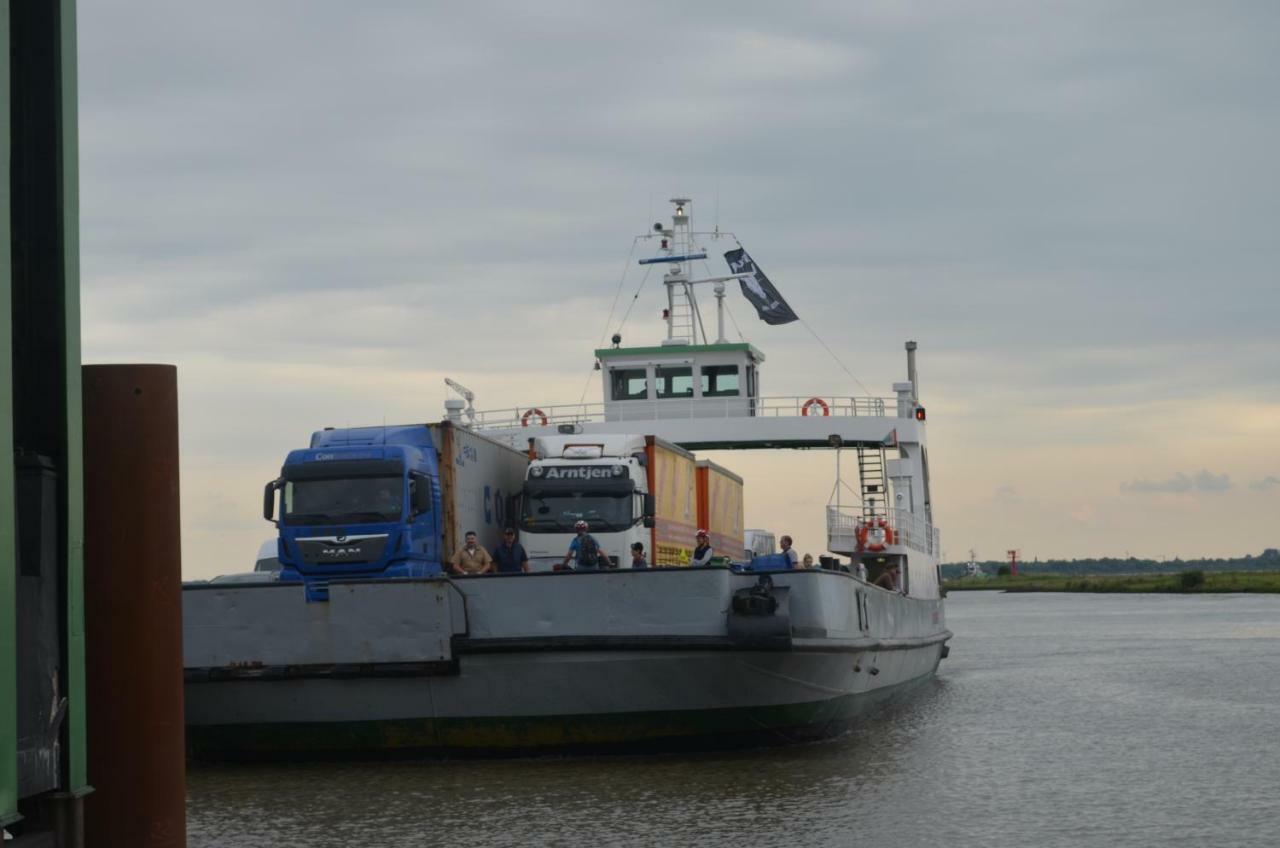 Fewo Deichblick Wischhafen Dış mekan fotoğraf